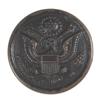 (MILITARY--WORLD WAR I.) Brass eagle overcoat ”Sweetheart” button.